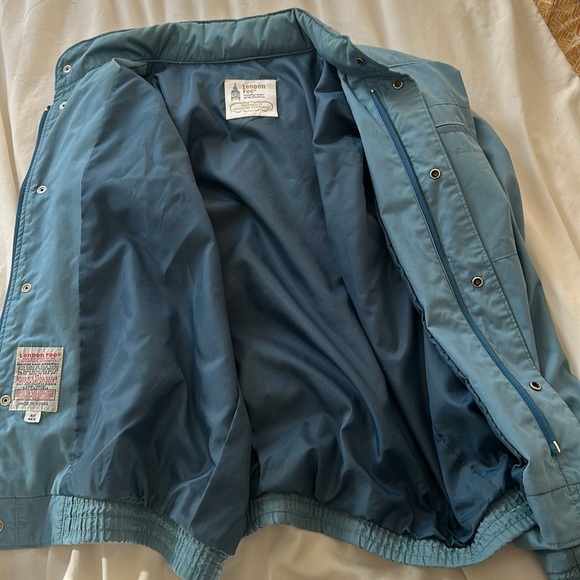 VINTAGE London Fog Light Hooded Jacket 40 REG - Picture 6 of 9
